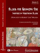 Blues for Grandpa Joe Concert Band sheet music cover